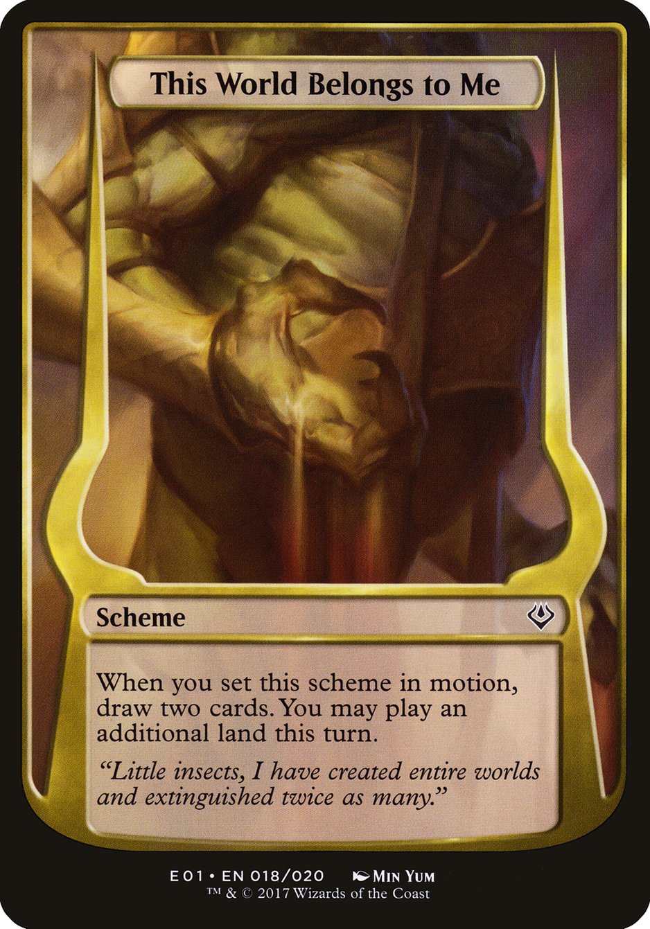 This World Belongs to Me (Schemes) [Archenemy: Nicol Bolas Schemes] | Gear Gaming Bentonville