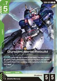 Gundam Aerial Rebuild (GD04 Release Event) (GD04-024) [Gundam Promotional Cards] | Gear Gaming Bentonville