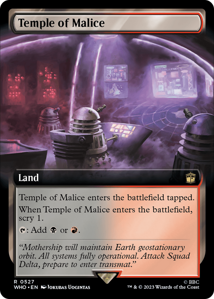 Temple of Malice (Extended Art) [Doctor Who] | Gear Gaming Bentonville