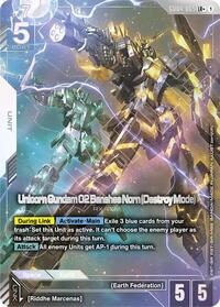 Unicorn Gundam 02 Banshee Norn (Destroy Mode) (LR+) (GD04-065) [Phantom Aria] | Gear Gaming Bentonville