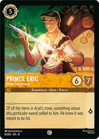 Prince Eric - Noble Swordsman (8/204) [Wilds Unknown] | Gear Gaming Bentonville