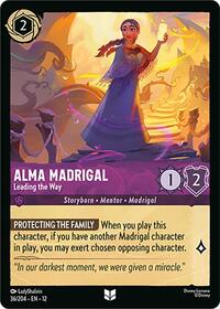 Alma Madrigal - Leading the Way (36/204) [Wilds Unknown] | Gear Gaming Bentonville