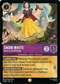 Snow White - Merry as the Morning (37/204) [Wilds Unknown] | Gear Gaming Bentonville