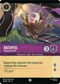 Bashful - Riding the Rails (Foil) (39/204) [Wilds Unknown] | Gear Gaming Bentonville