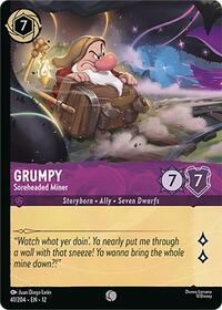 Grumpy - Soreheaded Miner (Foil) (41/204) [Wilds Unknown] | Gear Gaming Bentonville