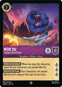 Mor'du - Savage Cursed Prince (57/204) [Wilds Unknown] | Gear Gaming Bentonville