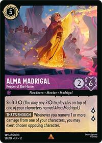 Alma Madrigal - Keeper of the Flame (58/204) [Wilds Unknown] | Gear Gaming Bentonville