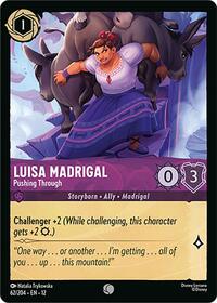 Luisa Madrigal - Pushing Through (62/204) [Wilds Unknown] | Gear Gaming Bentonville