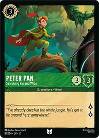 Peter Pan - Searching Far and Wide (81/204) [Wilds Unknown] | Gear Gaming Bentonville