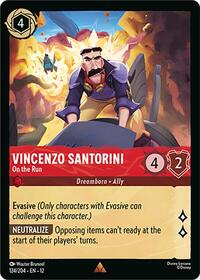 Vincenzo Santorini - On the Run (124/204) [Wilds Unknown] | Gear Gaming Bentonville
