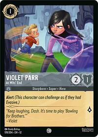 Violet Parr - At Wits' End (178/204) [Wilds Unknown] | Gear Gaming Bentonville