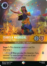 Isabela Madrigal - Such a Lovely Voice (Epic) (207/204) [Wilds Unknown] | Gear Gaming Bentonville