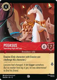 Pegasus - Searching High and Low (Foil) (106/204) [Wilds Unknown] | Gear Gaming Bentonville