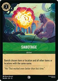 Sabotage (96/204) [Wilds Unknown] | Gear Gaming Bentonville