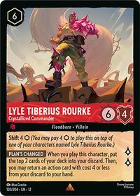 Lyle Tiberius Rourke - Crystallized Commander (103/204) [Wilds Unknown] | Gear Gaming Bentonville