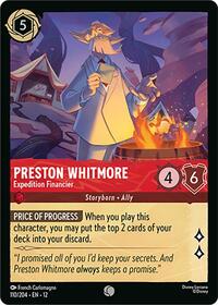 Preston Whitmore - Expedition Financier (110/204) [Wilds Unknown] | Gear Gaming Bentonville