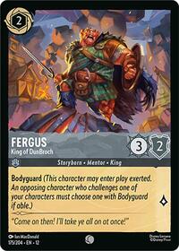 Fergus - King of DunBroch (175/204) [Wilds Unknown] | Gear Gaming Bentonville