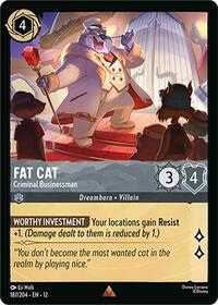 Fat Cat - Criminal Businessman (187/204) [Wilds Unknown] | Gear Gaming Bentonville