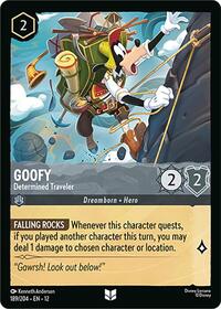 Goofy - Determined Traveler (189/204) [Wilds Unknown] | Gear Gaming Bentonville