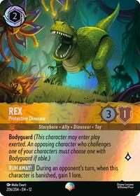 Rex - Protective Dinosaur (Epic) (206/204) [Wilds Unknown] | Gear Gaming Bentonville
