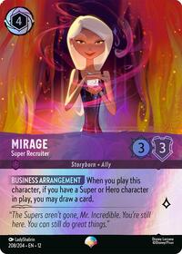 Mirage - Super Recruiter (Epic) (208/204) [Wilds Unknown] | Gear Gaming Bentonville