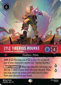 Lyle Tiberius Rourke - Crystallized Commander (Epic) (214/204) [Wilds Unknown] | Gear Gaming Bentonville