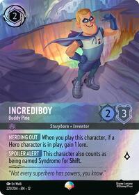 Incrediboy - Buddy Pine (Epic) (221/204) [Wilds Unknown] | Gear Gaming Bentonville