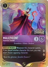 Maleficent - Imperious Traveler (44) [Disney Lorcana Promo Cards] | Gear Gaming Bentonville
