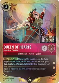 Queen of Hearts - Impatient Traveler (46) [Disney Lorcana Promo Cards] | Gear Gaming Bentonville