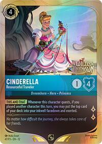 Cinderella - Resourceful Traveler (47) [Disney Lorcana Promo Cards] | Gear Gaming Bentonville