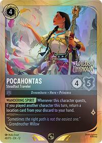 Pocahontas - Steadfast Traveler (48) [Disney Lorcana Promo Cards] | Gear Gaming Bentonville