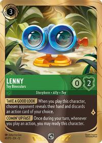 Lenny - Toy Binoculars (49) [Disney Lorcana Promo Cards] | Gear Gaming Bentonville