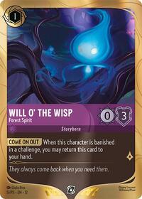 Will o' the Wisp - Forest Spirit (51) [Disney Lorcana Promo Cards] | Gear Gaming Bentonville