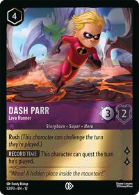 Dash Parr - Lava Runner (52) [Disney Lorcana Promo Cards] | Gear Gaming Bentonville