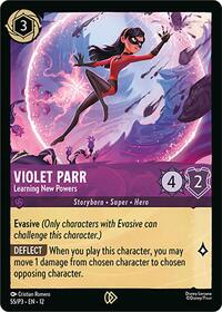 Violet Parr - Learning New Powers (55) [Disney Lorcana Promo Cards] | Gear Gaming Bentonville