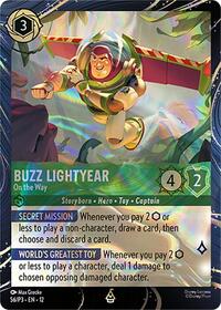 Buzz Lightyear - On the Way (56) [Disney Lorcana Promo Cards] | Gear Gaming Bentonville