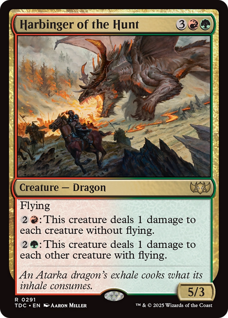 Harbinger of the Hunt [Tarkir: Dragonstorm Commander] | Gear Gaming Bentonville
