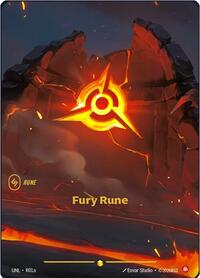 Fury Rune (Alternate Art) [Unleashed] | Gear Gaming Bentonville