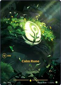 Calm Rune (Alternate Art) [Unleashed] | Gear Gaming Bentonville