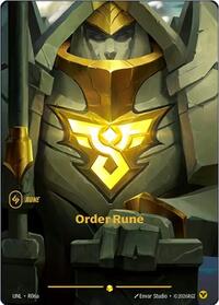 Order Rune (Alternate Art) [Unleashed] | Gear Gaming Bentonville
