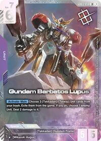 Gundam Barbatos Lupus (Newtype Challenge 2026 Mission 3) (GD03-050) [Gundam Promotional Cards] | Gear Gaming Bentonville