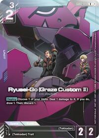 Ryusei-Go (Graze Custom II) (Newtype Challenge 2026 Mission 3) (GD02-058) [Gundam Promotional Cards] | Gear Gaming Bentonville