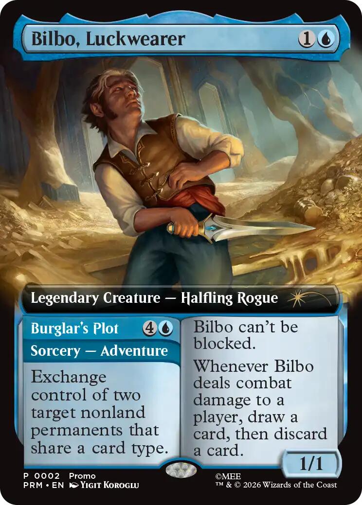 Bilbo, Luckwearer (Extended Art) [Media Promos] | Gear Gaming Bentonville
