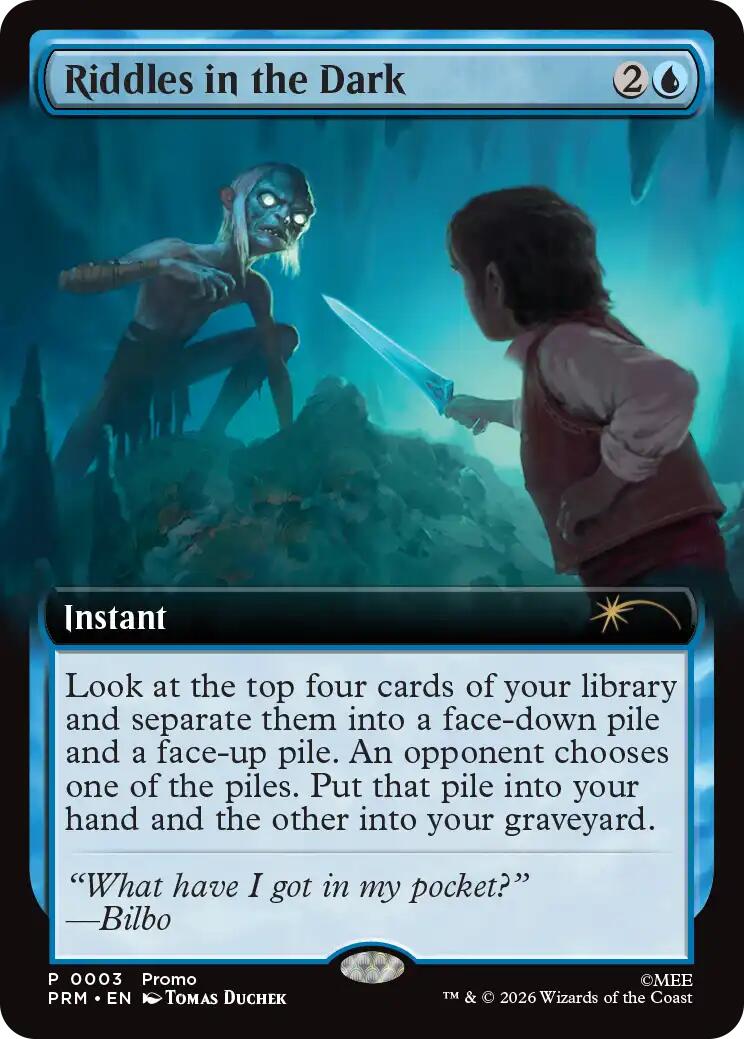 Riddles in the Dark (Extended Art) [Media Promos] | Gear Gaming Bentonville