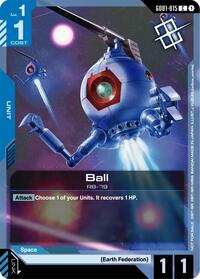 Ball (Judge Pack 02) (GD01-015) [Gundam Promotional Cards] | Gear Gaming Bentonville
