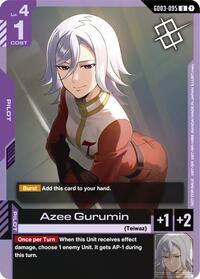 Azee Gurumin (Judge Pack 02) (GD03-095) [Gundam Promotional Cards] | Gear Gaming Bentonville