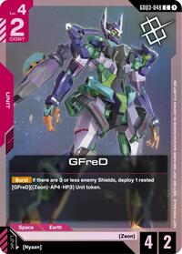 GFreD (Judge Pack 02) (GD03-048) [Gundam Promotional Cards] | Gear Gaming Bentonville