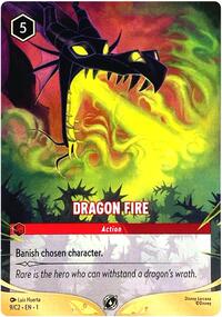Dragon Fire (9/C2) (9) [Disney Lorcana Promo Cards] | Gear Gaming Bentonville