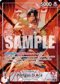 Portgas.D.Ace (001) (Alternate Art) (OP16-001) [The Time of Battle] | Gear Gaming Bentonville