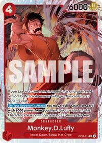 Monkey.D.Luffy (OP16-015) [The Time of Battle] | Gear Gaming Bentonville